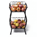 جا پیازی مربع فلزی دو طبقه – ElayMart